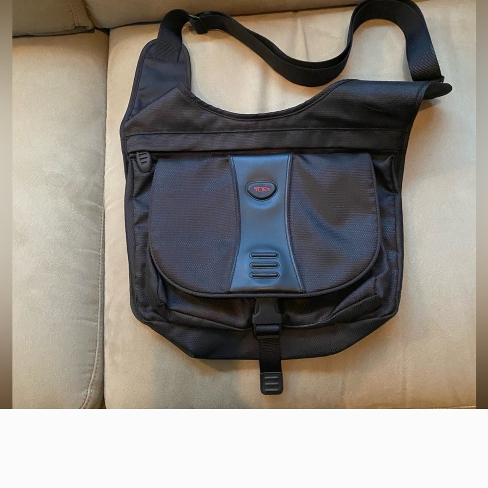 Tumi Black Crossbody Bag